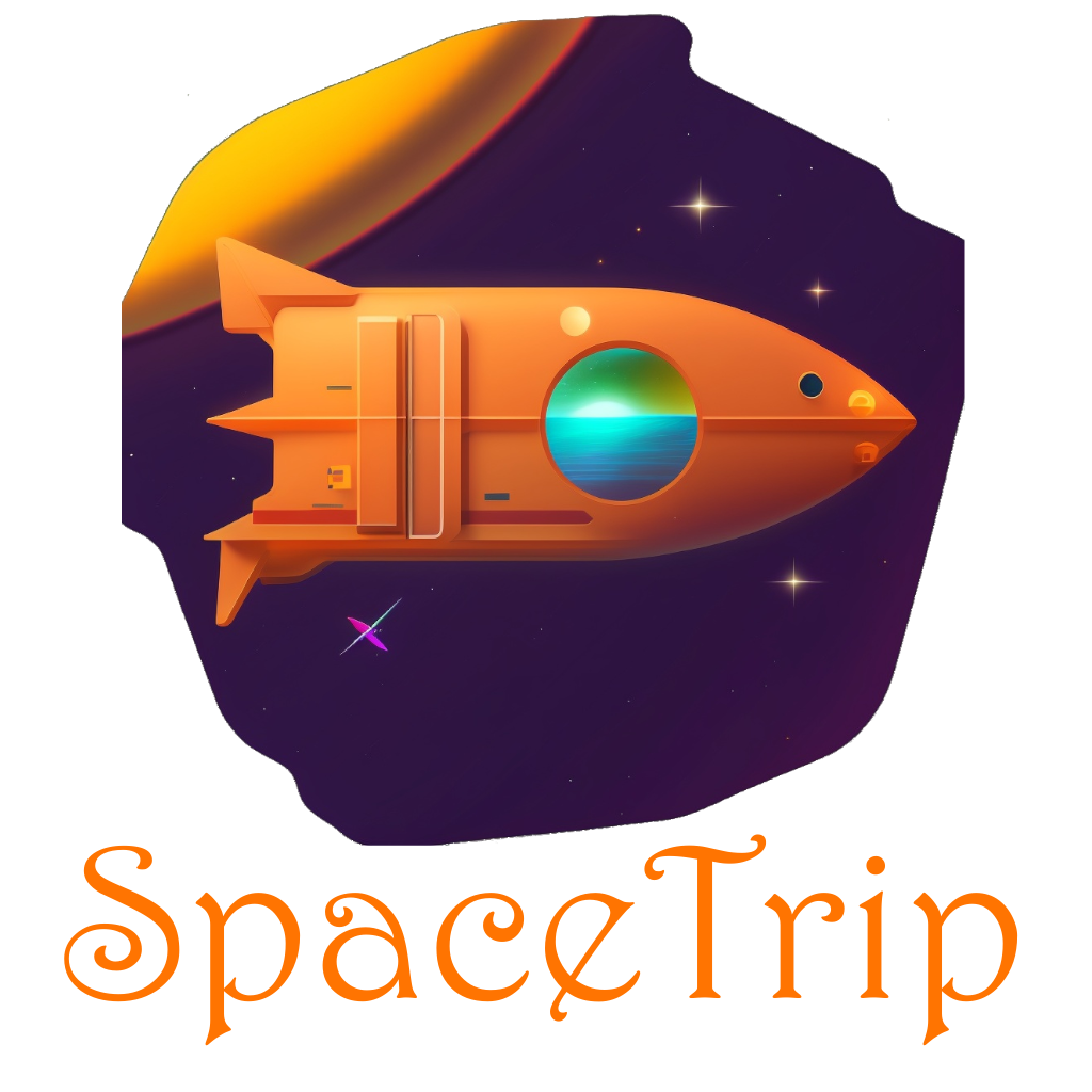 Screenshot of SpaceTrip web game